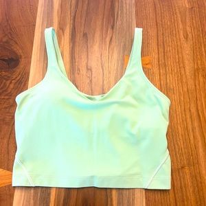 Lululemon align cropped tank / sports bra size S